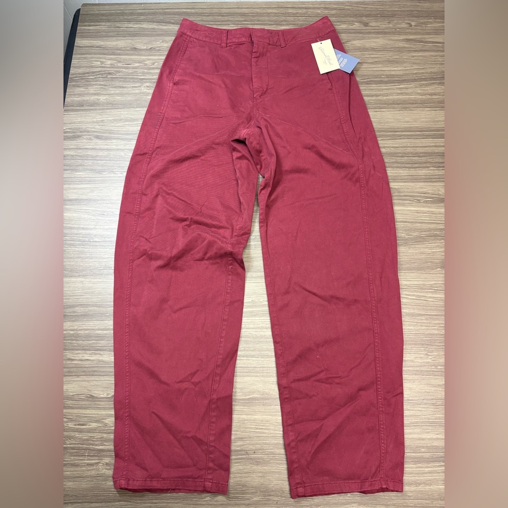 Universal Thread NWT Maroon Loose Pants Size 8